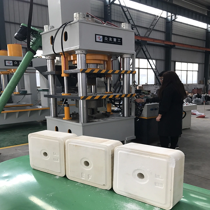 2kg/3kg/5kg/10kg/20kg Cattle Sheep/Animal Licks Mineral Block/Salt Brick/Salt Block Making Hydraulic Four Column Pressing Machinery for Salt Powder Forming