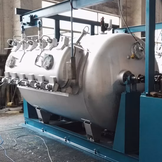 Industrielle Färbemaschine für Kleidungsstücke aus Polyestergewebe